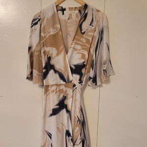 Wrap dress worn twice by Inwear. Size 14 (more like a 12)